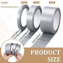 5 Rolls 3 Styles Polyethylene Adhesive Tape&nbsp;DIY-BC0017-03A