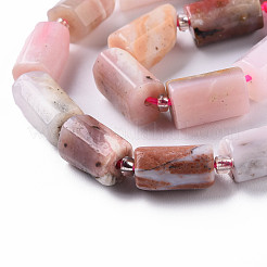 Natural Pink Opal Beads Strands&nbsp;G-S345-8x11-012