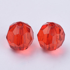 Transparent Acrylic Beads&nbsp;TACR-Q257-6mm-V12