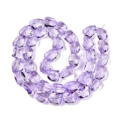 Electroplate Glass Beads Strands&nbsp;X-EGLA-N012-05B