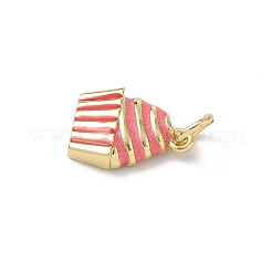 Brass Enamel Pendants&nbsp;KK-B155-05G-02