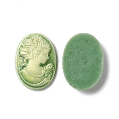 Cameos Opaque Resin Cabochons&nbsp;RESI-C016-01B