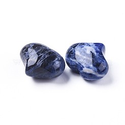 Natural Sodalite Heart Palm Stone&nbsp;G-F659-A05