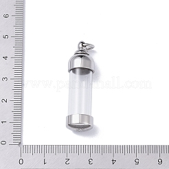 304 Stainless Steel Pendants&nbsp;STAS-D097-01B-P