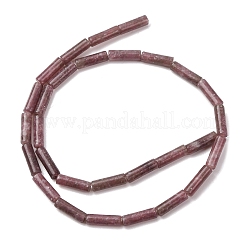 Natural Lepidolite/Purple Mica Stone Beads Strands&nbsp;G-F247-45A