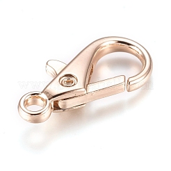 Alloy Lobster Claw Clasps&nbsp;PALLOY-WH0070-21KCG