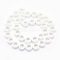 Electroplate Non-magnetic Synthetic Hematite Beads Strands&nbsp;G-L485-24-S