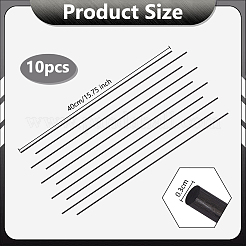 10Pcs Carbon Fiber Bars&nbsp;AJEW-OC0015-01B