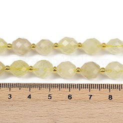 Natural Lemon Quartz(Heated) Beads Strands&nbsp;G-N342-149I-23
