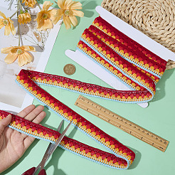 5Yards Polyester Braided Ribbon&nbsp;OCOR-MA0001-68A