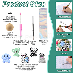 Animal DIY Beadable Pen Making Kits&nbsp;DIY-FS0009-45