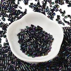 Glass Round Bugle Beads&nbsp;SEED-Z002-A-A01