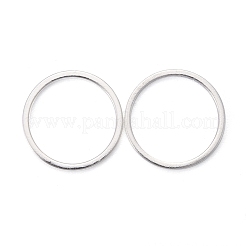 Brass Linking Rings&nbsp;KK-Y003-03F-S