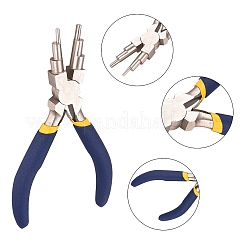 2Pcs 2 Style 45# Carbon Steel Jewelry Pliers Set&nbsp;PT-BBC0001-04