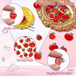 30Pcs 5 Styles Alloy Enamel Pendants&nbsp;ENAM-CJ0006-39