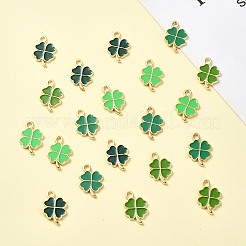 20Pcs 4 Styles Rack Plating Alloy Enamel Pendants&nbsp;FIND-YW0004-75
