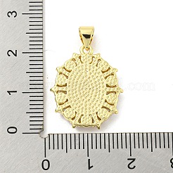 Brass with ABS Plastic Imitation Pearl Pendants&nbsp;FIND-Z023-04C