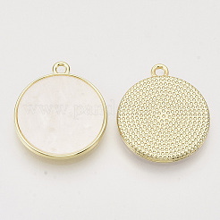Pearlized Style Resin Pendants&nbsp;X-PALLOY-N150-10A