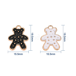 Alloy Enamel Pendants&nbsp;ENAM-CJ0001-54
