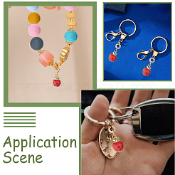 16Pcs Golden Plated Alloy European Dangle Charms&nbsp;MPDL-CA0001-05