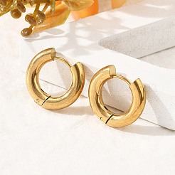 304 Stainless Steel Hoop Earrings&nbsp;EJEW-F339-01G