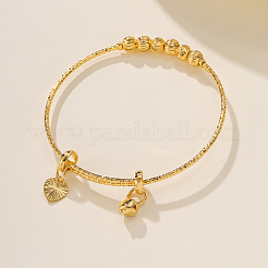 Fashionable Brass Adjustable Bangle for Women&nbsp;UC8767