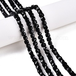 Natural Black Tourmaline Beads Strands&nbsp;G-N342-109A