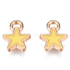 Alloy Enamel Star Charms&nbsp;ENAM-N054-69D-NR