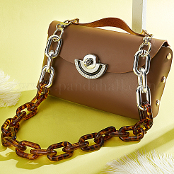 Acrylic Cable Chains Bag Handles&nbsp;FIND-WH0090-97P