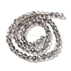 Pearl Luster Plated Electroplate Beads Strands&nbsp;EGLA-H104-08A-PL02