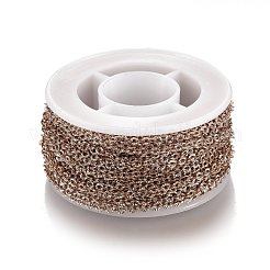 Ion Plating(IP) 304 Stainless Steel Cable Chains&nbsp;CHS-A006-02A-RG