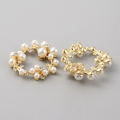 Plastic Imitation Pearl Shoe Decoration&nbsp;FIND-WH0155-051