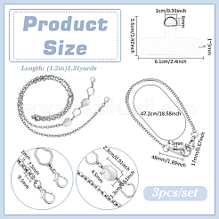 Rectangle TPU Mobile Phone Lanyard Patch&nbsp;AJEW-PH0008-47