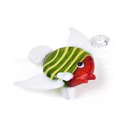 Handmade Lampwork Pendants&nbsp;LAMP-T025-02E