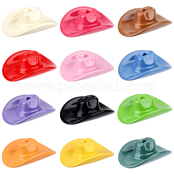 60Pcs 12 Colors Opaque Acrylic Beads&nbsp;OACR-PA0001-64