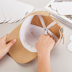 Paper Hat Shaper Insert for Baseball Caps&nbsp;FIND-WH0172-60B