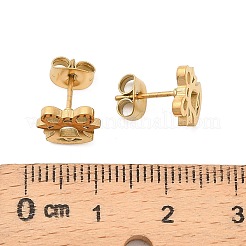 304 Stainless Steel Stud Earrings&nbsp;EJEW-I321-01G-02