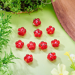 10Pcs Handmade Lampwork Beads&nbsp;LAMP-TADJ0001-01A