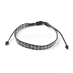 Unisex Adjustable Braided Bead Bracelets&nbsp;BJEW-J181-08A