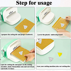 Carbon Steel Cutting Dies Stencils&nbsp;DIY-WH0309-051