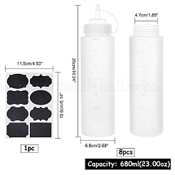 Plastic Squeeze Bottles & Chalkboard Sticker Labels Kits&nbsp;TOOL-PH0017-39
