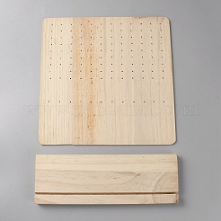 Wooden Earring Display Stands&nbsp;EDIS-WH0021-57
