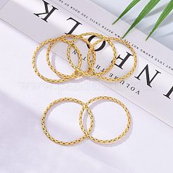 Tibetan Silver Linking Rings&nbsp;X-GLF10846Y