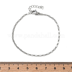 304 Stainless Steel Link Chain Bracelets for Women&nbsp;BJEW-D466-05P