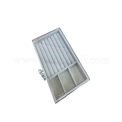 Plastic Jewerly Organizer Case with 3 Velvet Drawers&nbsp;PW-WG81225-01