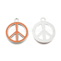 Alloy Enamel Pendants&nbsp;ENAM-P066-M