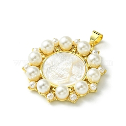 Eco-Friendly Brass Pendants&nbsp;KK-A204-02B-03G