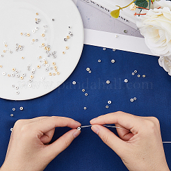 120Pcs 6 Styles Rack Plating Brass Beads&nbsp;KK-FH0006-97