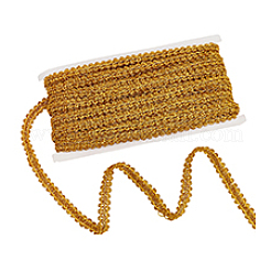 Sparkle Braided Polyester Lace Trim&nbsp;OCOR-WH0079-24A