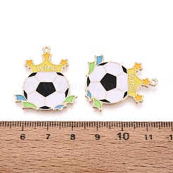 Alloy Enamel Pendants&nbsp;ENAM-T025-01G-13